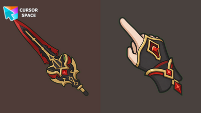 Wolf's Gravestone Cursor