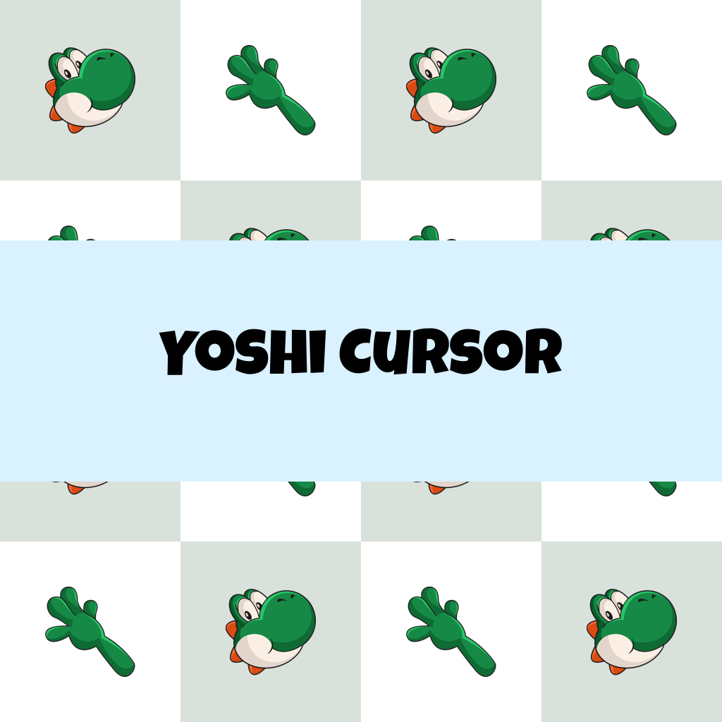 Preview Yoshi cursor custom cursor pack