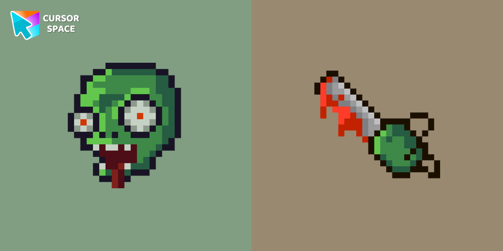 Zombie Pixel cursor
