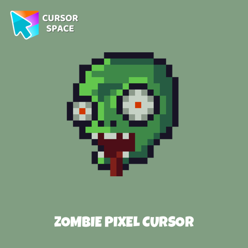 Zombie Pixel cursor arrow cursor